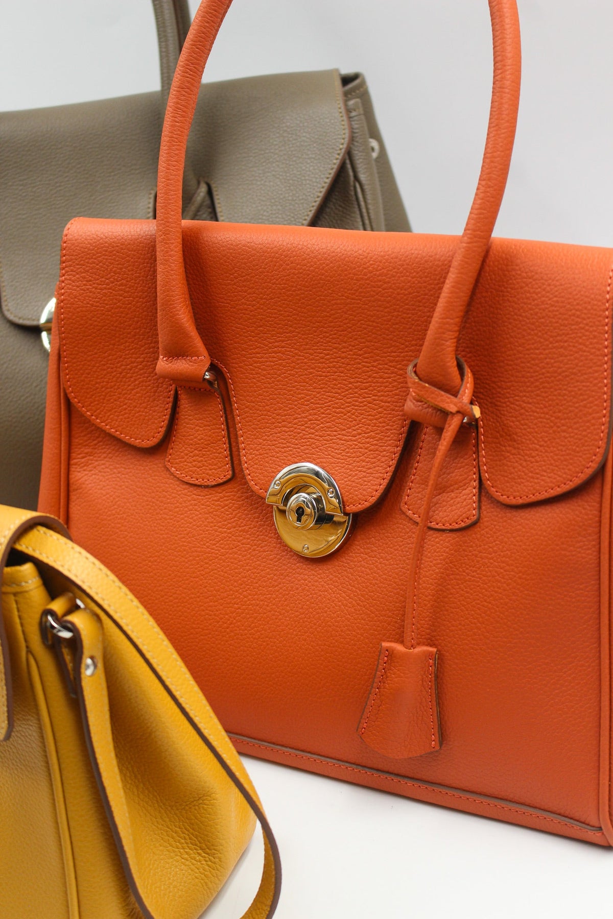 Sacs à main cuir artisanaux collection Berthille atelier maroquinerie
