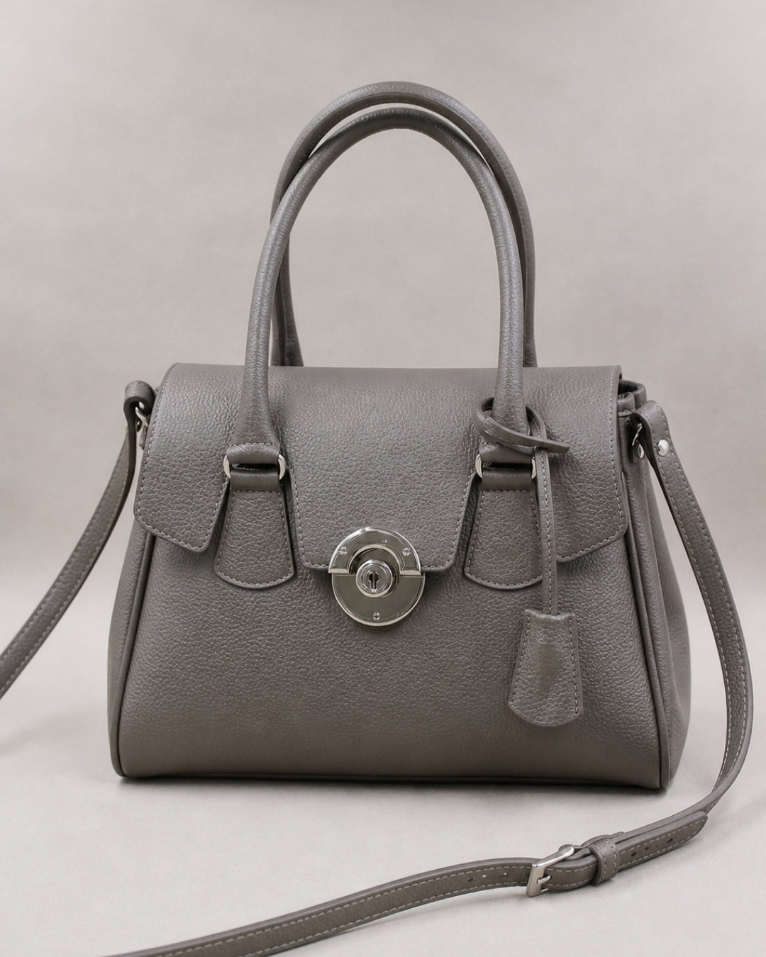 Mini sac Cortina cuir havane vachette pleine fleur